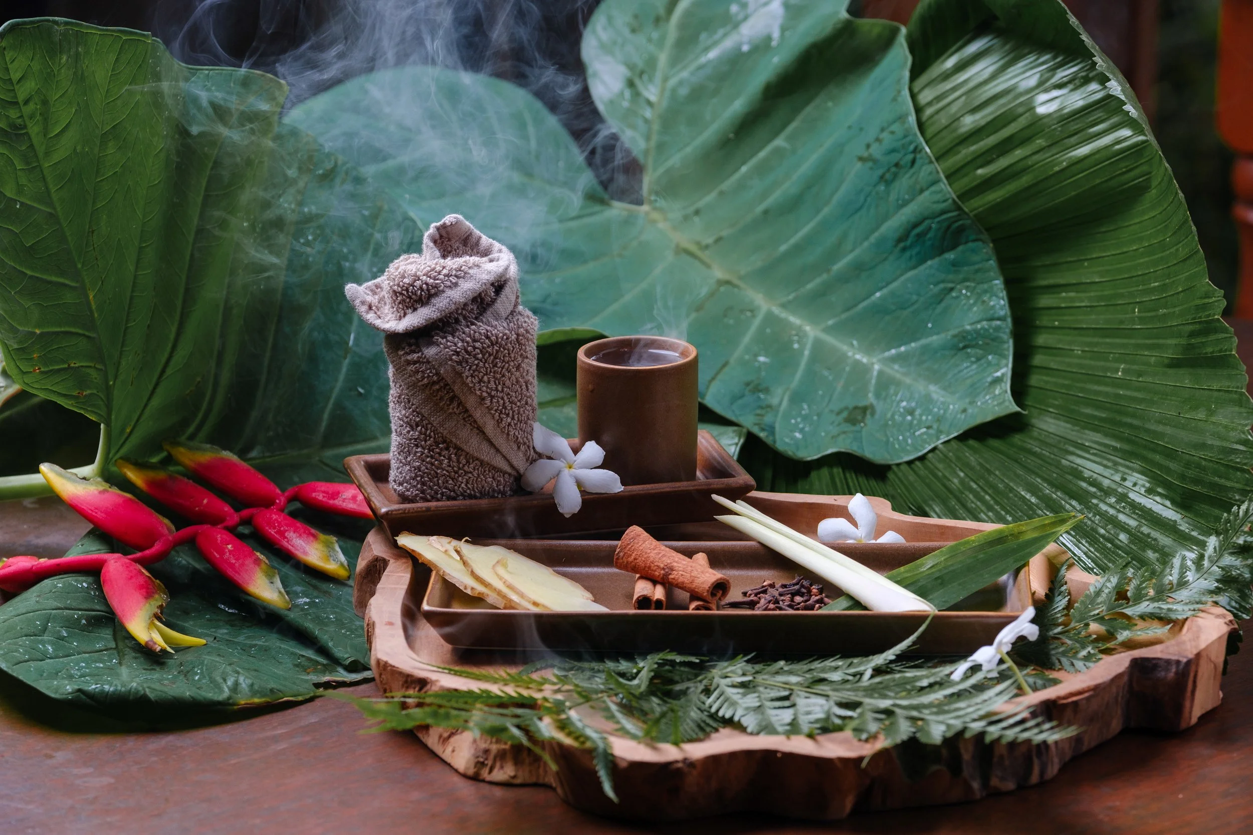 Wellness interiors at Amaala Spa on Pantai Tengah