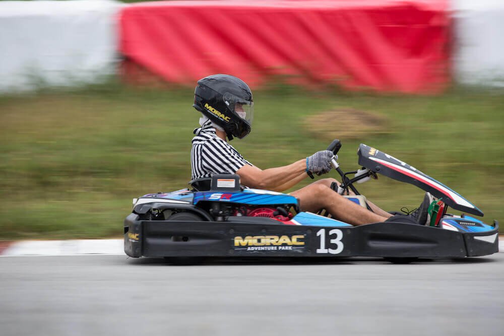 Sodi SR4 go-kart lined up at Morac Adventure Park Langkawi