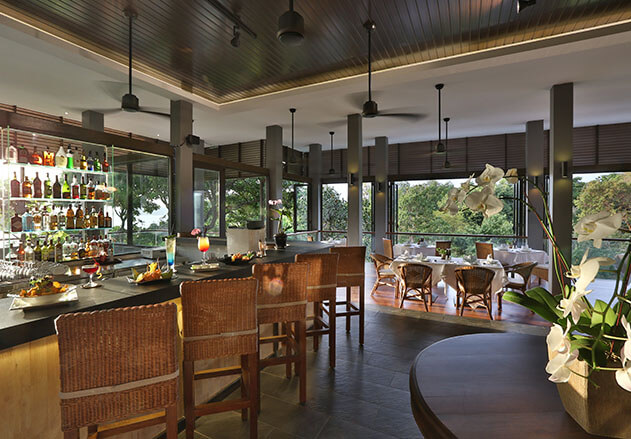 Rimba bar area at Ambong Pool Villas Langkawi