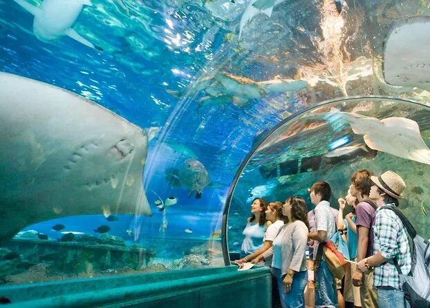 Underwater World Langkawi exhibits in Pantai Cenang