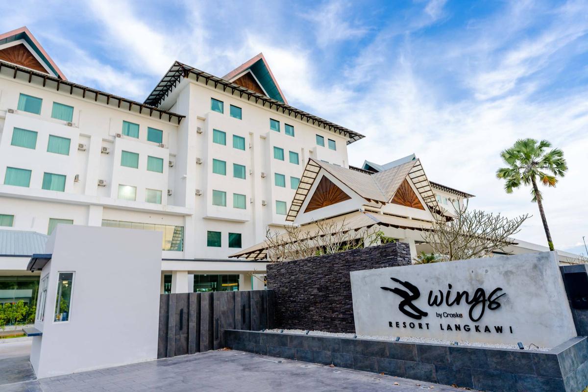 Exterior and pool deck at Wings by Croske Resort Langkawi