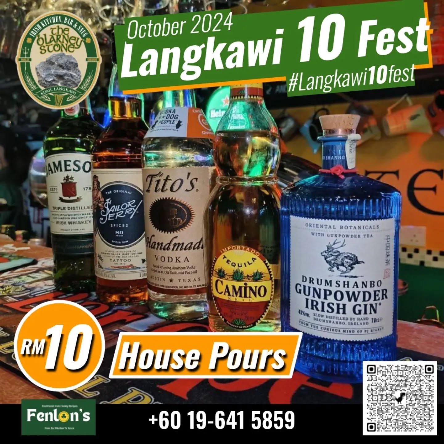 Fenlon's house pours