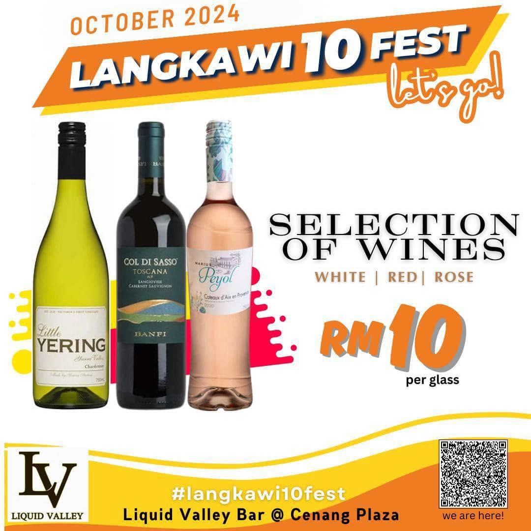 Liquid Valley wine per glass